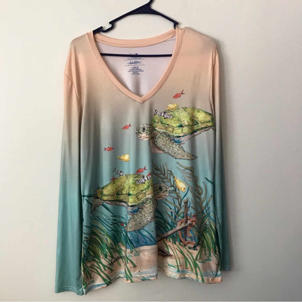Beautiful Art & Sol Local Florida Artist long sleeve shirt by Amber Moran